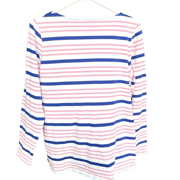 Boden Top Womens Plus Size 16/18 Stripes Ahead of the Rest Cotton Casual - Picture 2 of 13